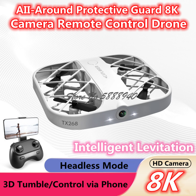 Drone Camera Hd - Drone con Telecamera HD 8K, WIFI