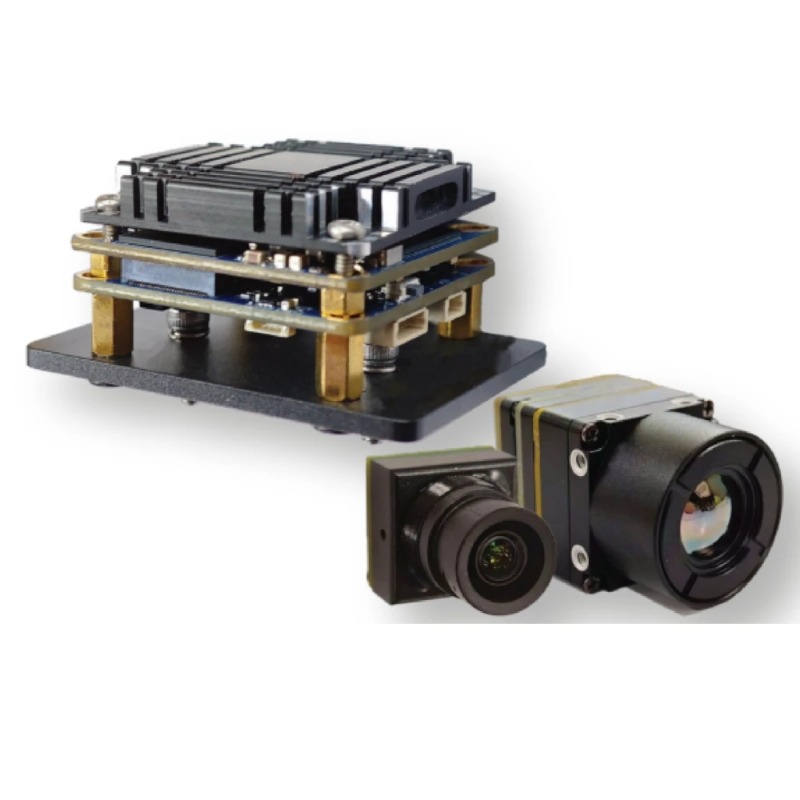 Drone Camera Thermal - Sistema di Tracciamento e Blocco AI
