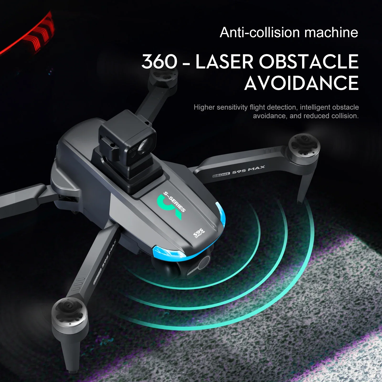 NUOVO S9S MAX MINI Drone 4K 2  - Drone Camera 4K recensione e prezzo