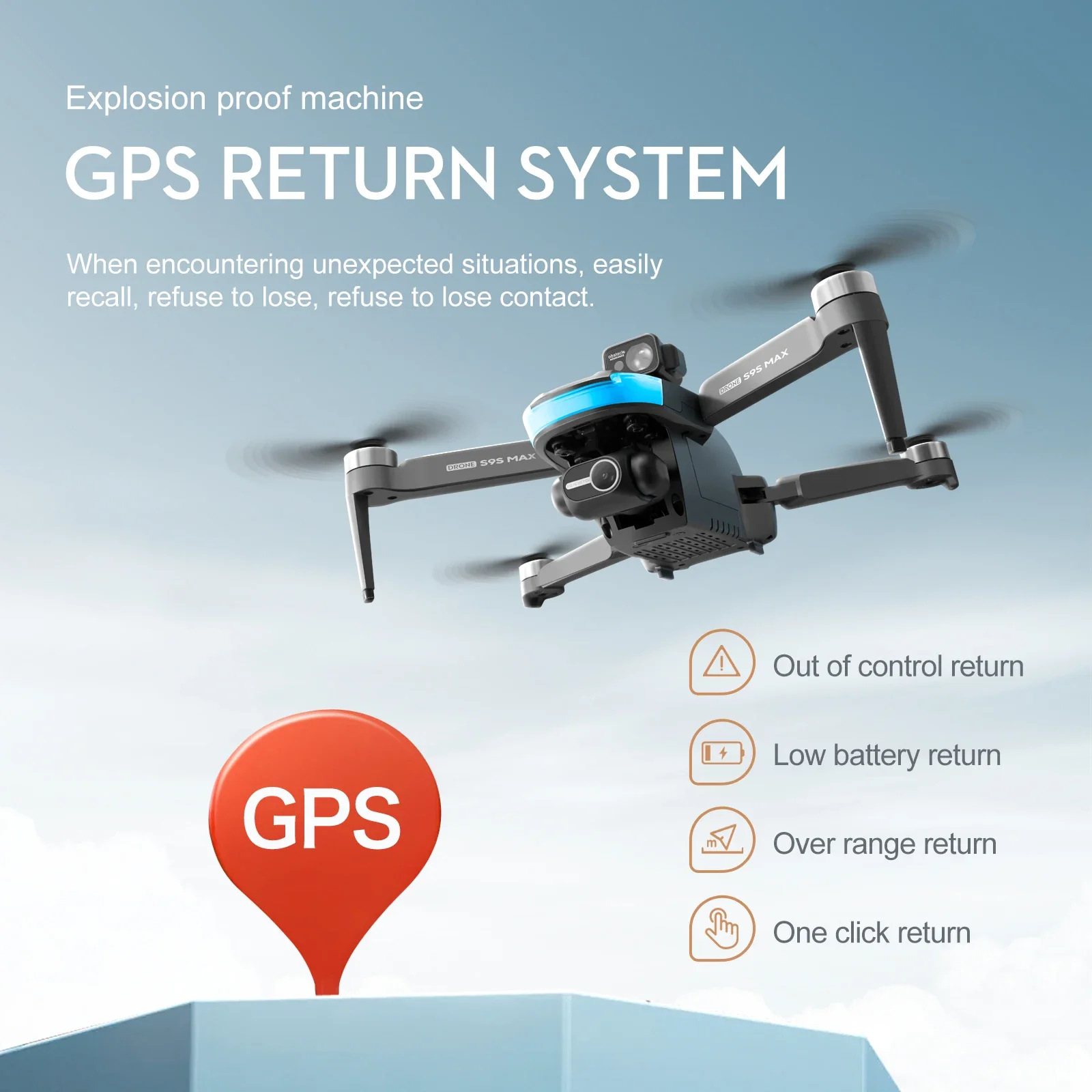 NUOVO S9S MAX MINI Drone 4K 2  - Drone Camera 4K recensione e prezzo