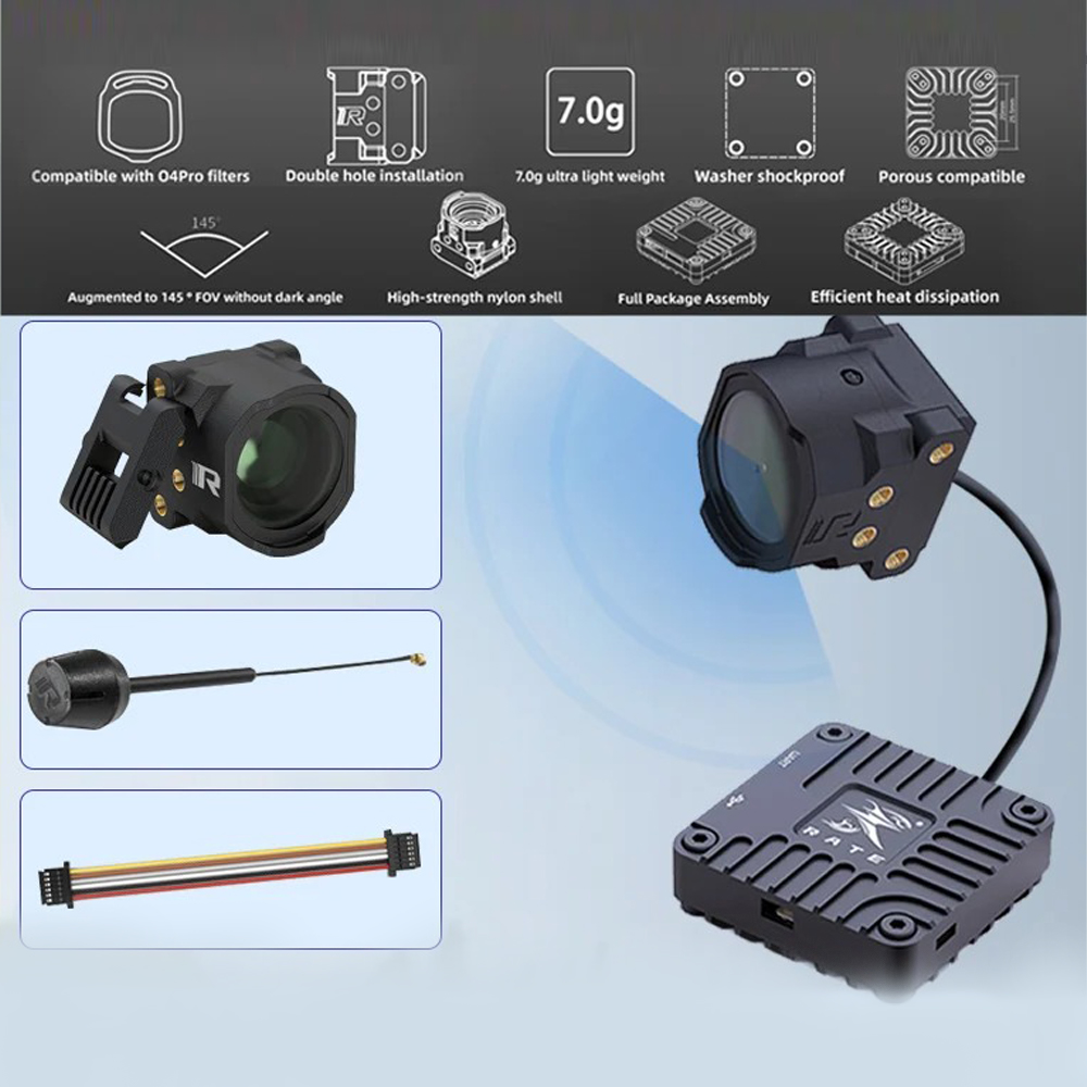 Kit CNC RATE O4 Lite Air Unit  - Drone Camera Case recensione e prezzo