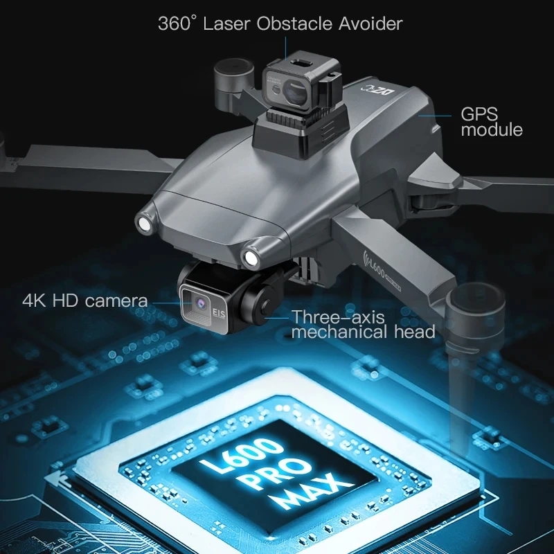 L600 PRO MAX GPS Drone Profess - Drone Camera Night Vision recensione e prezzo