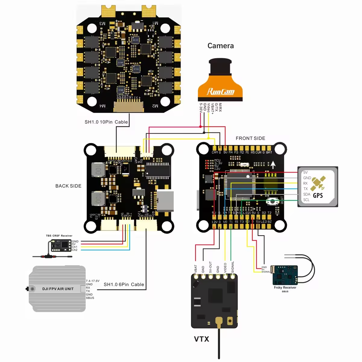 Controller di Volo F405 F722 F - Betaflight Fc F7 recensione e prezzo